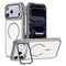 iPhone 18 Pro / 17 Pro EIDERWOOD Hybrid Plast Bagside Cover m. Kamera Cover & Ståfunktion - MagSafe Kompatibel - Grå