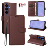 EIDERWOOD Samsung Galaxy S26 Kunstlæder Flip Cover - Strop - Brun