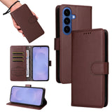 EIDERWOOD Samsung Galaxy S26 Kunstlæder Flip Cover - Strop - Brun