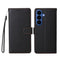 EIDERWOOD Samsung Galaxy S26 Kunstlæder Flip Cover - Strop - Sort