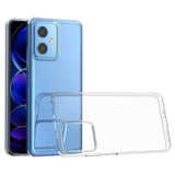 Xiaomi Redmi Note 12 (5G) / Poco X5 (5G) Fleksibelt Plastik Bagside Cover - Gennemsigtig