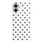 EIDERWOOD iPhone 17 Kunstlæder Flip Mobil Cover m. Polka Design - Hvid