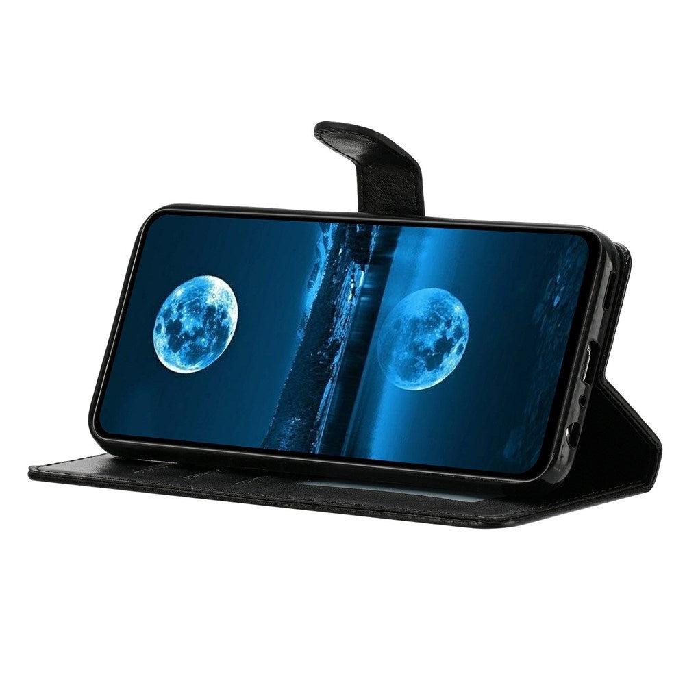 EIDERWOOD Samsung Galaxy S26 Ultra Kunstlæder Flip Cover m. Strop & Pung - Sort