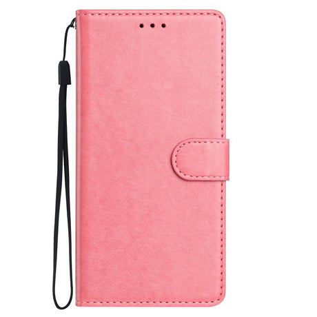 EIDERWOOD Samsung Galaxy S26 Ultra Kunstlæder Flip Cover m. Strop & Pung - Rose Gold