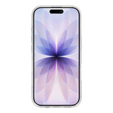 EIDERWOOD iPhone 17 Hybrid Mobil Cover m. Polka Design - MagSafe Kompatibel - Gennemsigtig / Lilla