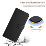 Honor Magic8 Lite EIDERWOOD Kunstlæder Cover m. Strop - Sort