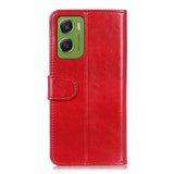 EIDERWOOD Motorola Moto G06 Kunstlæder Flipcover med Pung - Rød