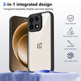 EIDERWOOD OnePlus 15 Fleksibelt Plast Mobil Cover - Gennemsigtig/Sort