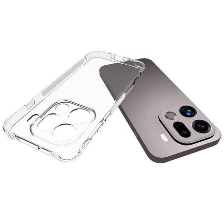 OPPO Find X9 Pro EIDERWOOD Fleksibelt Plast Bagside Cover m. Stødabsorberende Hjørner - Gennemsigtig