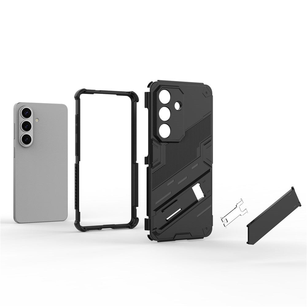 EIDERWOOD Samsung Galaxy S26 Hybrid Håndværker Bagside Cover - Kickstand - Blå