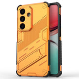 EIDERWOOD Samsung Galaxy S26 Hybrid Håndværker Bagside Cover - Kickstand - Orange