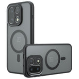 EIDERWOOD OnePlus 15 Mat MagSafe Cover – Transparent/Sort