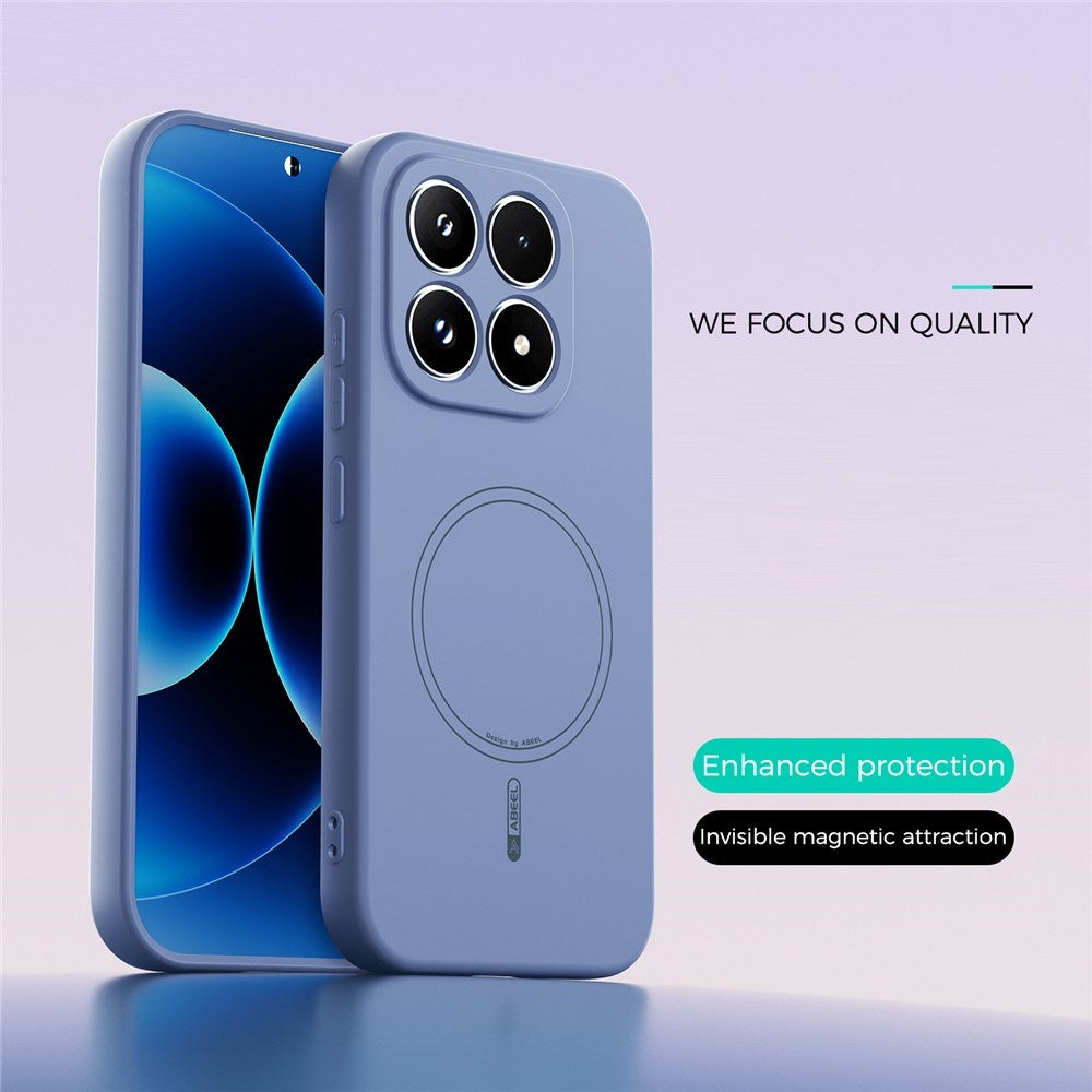 Xiaomi 17 Silikone Mobil Cover - MagSafe Kompatibel - Blå