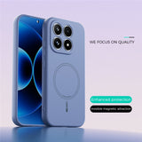 Xiaomi 17 Silikone Mobil Cover - MagSafe Kompatibel - Blå