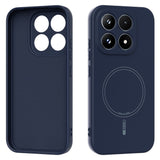 Xiaomi 17 Silikone Mobil Cover - MagSafe Kompatibel - Mørkeblå