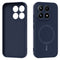 Xiaomi 17 Silikone Mobil Cover - MagSafe Kompatibel - Mørkeblå