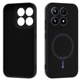 Xiaomi 17 Silikone Mobil Cover - MagSafe Kompatibel - Sort