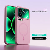 Xiaomi 17 Pro Silikone Mobil Cover - MagSafe Kompatibel - Lyserød