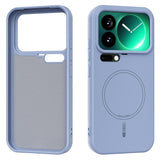 Xiaomi 17 Pro Silikone Mobil Cover - MagSafe Kompatibel - Blå