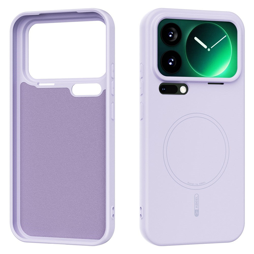 Xiaomi 17 Pro Max Silikone Mobil Cover - MagSafe Kompatibel - Lilla
