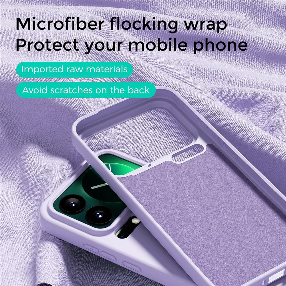 Xiaomi 17 Pro Max Silikone Mobil Cover - MagSafe Kompatibel - Lilla