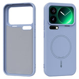 Xiaomi 17 Pro Max Silikone Mobil Cover - MagSafe Kompatibel - Blå