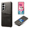 EIDERWOOD Samsung Galaxy S26 Kunstlæder Bagside Cover m. Kortholder - Sort