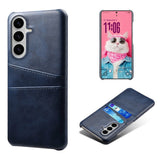 EIDERWOOD Samsung Galaxy S26 Kunstlæder Bagside Cover m. Kortholder - Blå