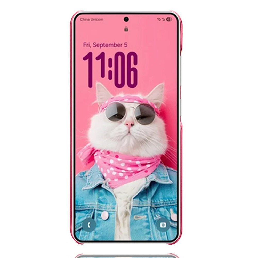 EIDERWOOD Samsung Galaxy S26 Kunstlæder Bagside Cover m. Kortholder - Pink