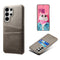 EIDERWOOD Samsung Galaxy S26 Ultra Kunstlæder Bagside Cover m. Kortholder - Grå