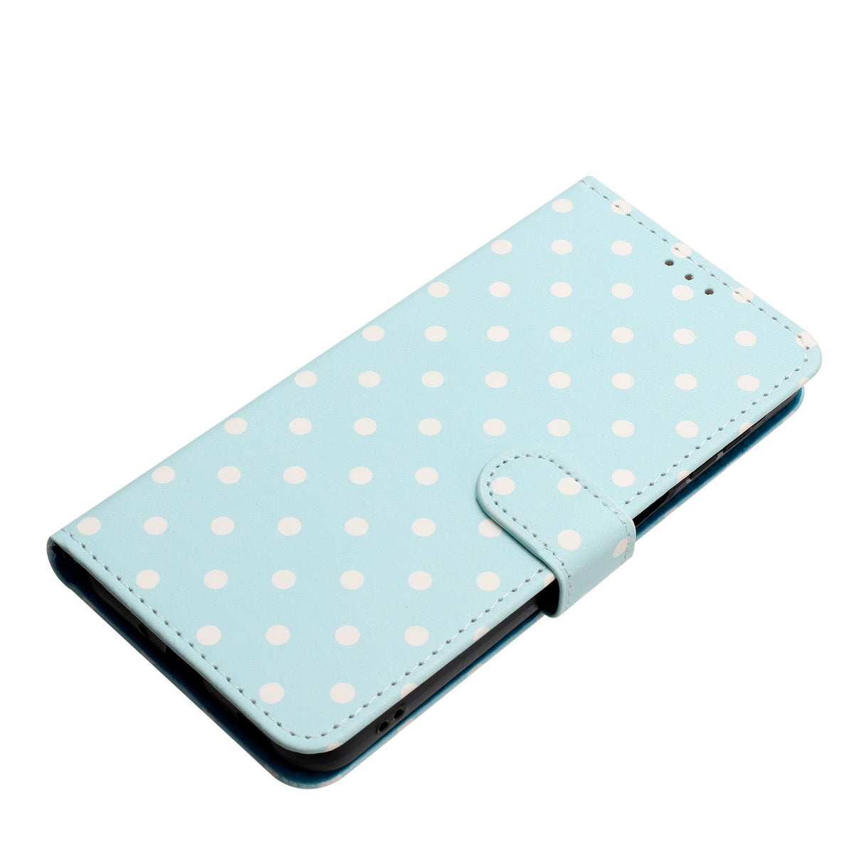 EIDERWOOD Xiaomi 17 Pro Max Kunstlæder Flip Mobil Cover m. Polka Design - Blå