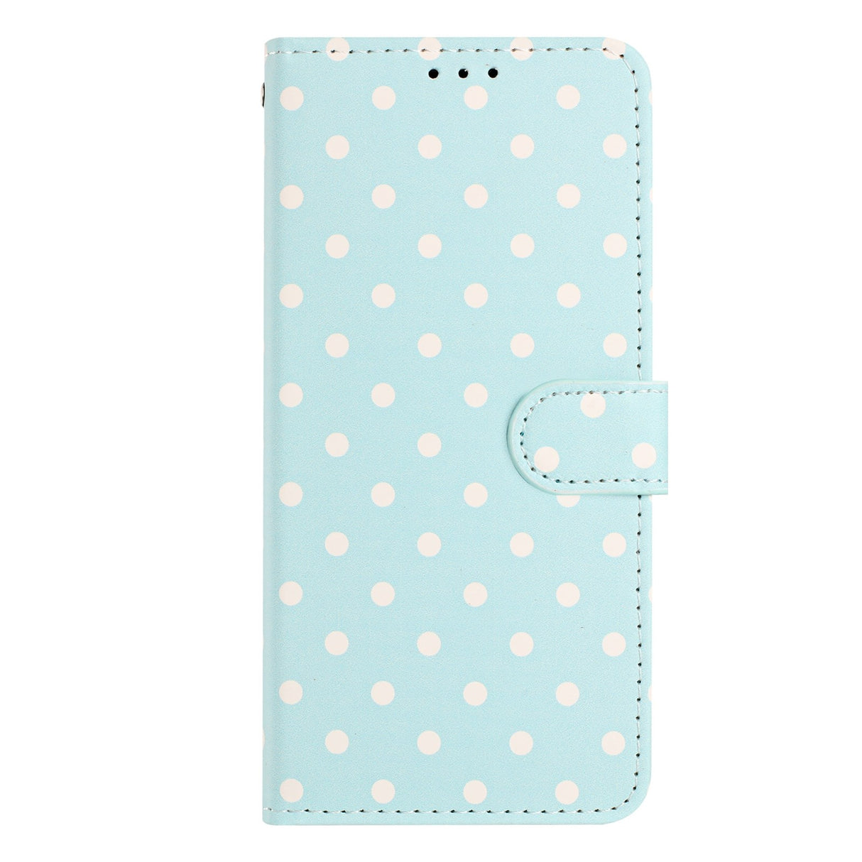 EIDERWOOD Xiaomi 17 Pro Kunstlæder Flip Mobil Cover m. Polka Design - Blå