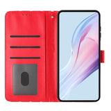 EIDERWOOD Xiaomi 17 Pro Kunstlæder Flip Mobil Cover m. Polka Design - Rød