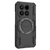 EIDERWOOD Xiaomi 17 Håndværker Hybrid Mobil Cover m. Varmeafledning - Sort