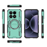 EIDERWOOD Xiaomi 17 Håndværker Hybrid Mobil Cover m. Varmeafledning - Grøn