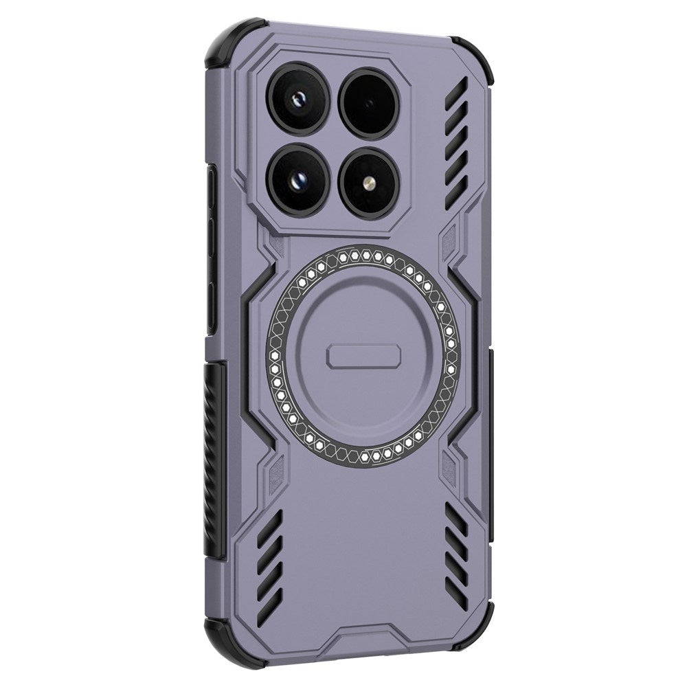 EIDERWOOD Xiaomi 17 Håndværker Hybrid Mobil Cover m. Varmeafledning - Lilla