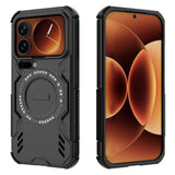 EIDERWOOD Xiaomi 17 Pro Håndværker Hybrid Mobil Cover m. Varmeafledning - Sort