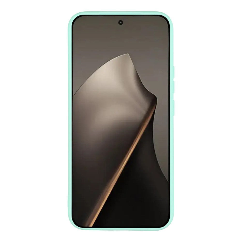 Xiaomi 15T Pro EIDERWOOD Fleksibelt Plastik Mobil Cover - Turkis