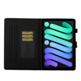 iPad 11" (2025) / iPad 10,9" (2024/2022) Glitter Flip Cover m. Flip Stand &amp; Kortholder - Lilla