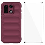 EIDERWOOD OnePlus 15 Håndværker Mobil Cover + Skærmbeskyttelse - Vinrød