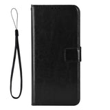 EIDERWOOD Motorola Edge 70 Kunstlæder Flip Cover m. Strop & Pung - Sort