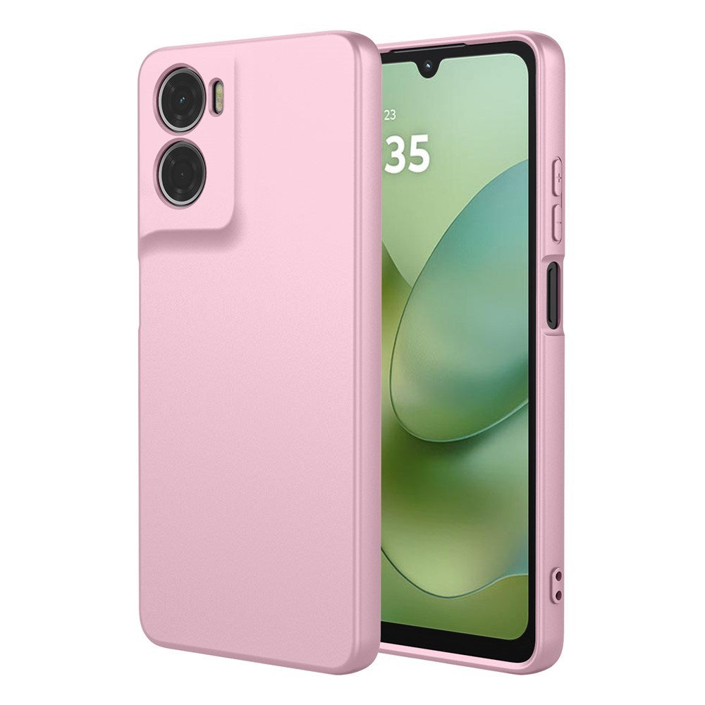 EIDERWOOD Motorola Moto G06 Fleksibelt Plastik Mobil Cover - Lyserød