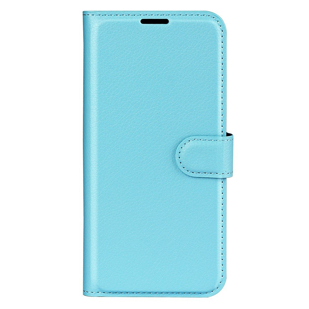 EIDERWOOD Xiaomi 17 Litchi Tekstur Kunstlæder Flip Mobil Cover m. Kortholder - Blå