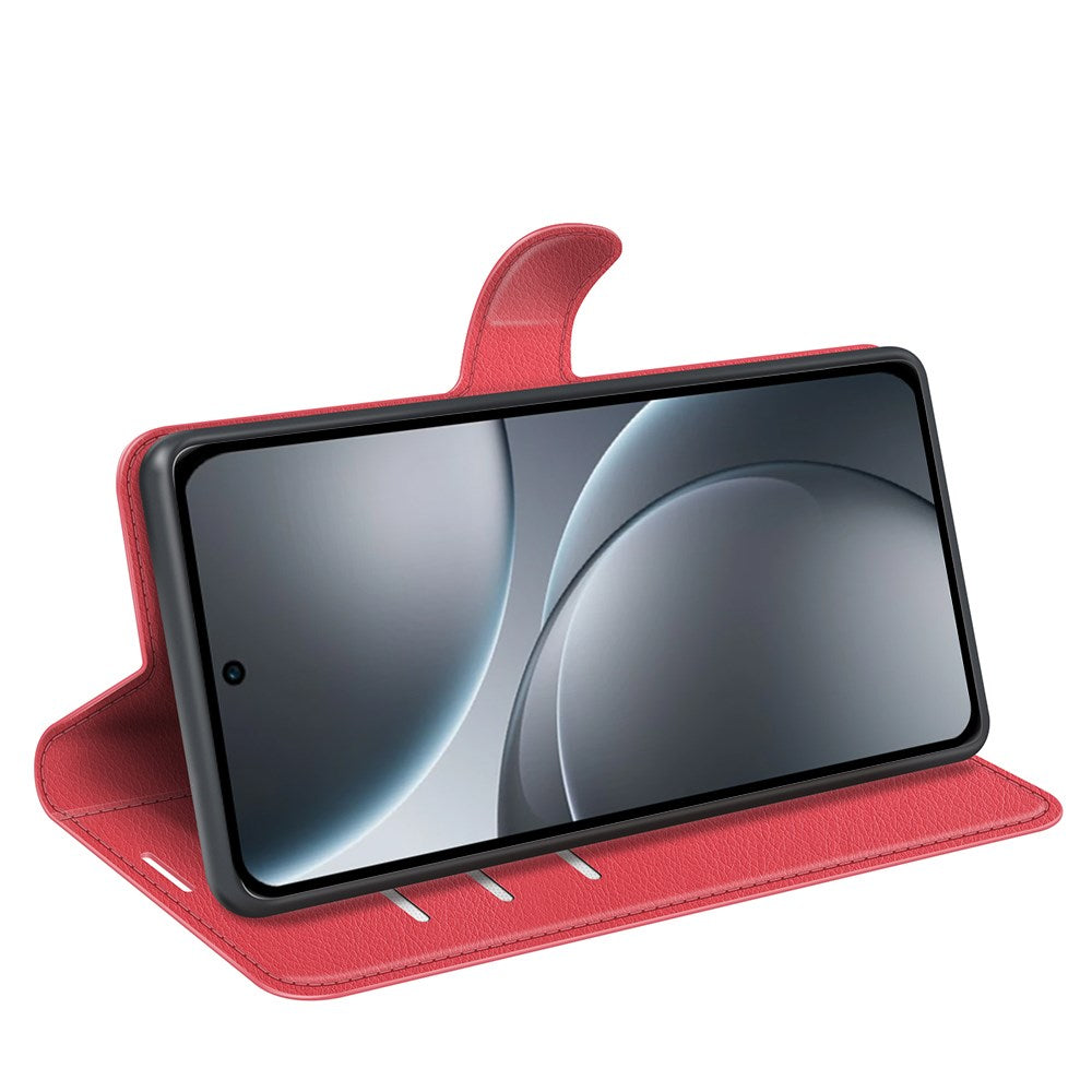 OPPO Find X9 Pro - EIDERWOOD Kunstlæder Flip Cover - Rød