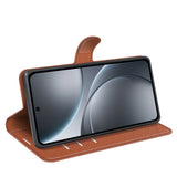 OPPO Find X9 Pro - EIDERWOOD Kunstlæder Flip Cover - Brun