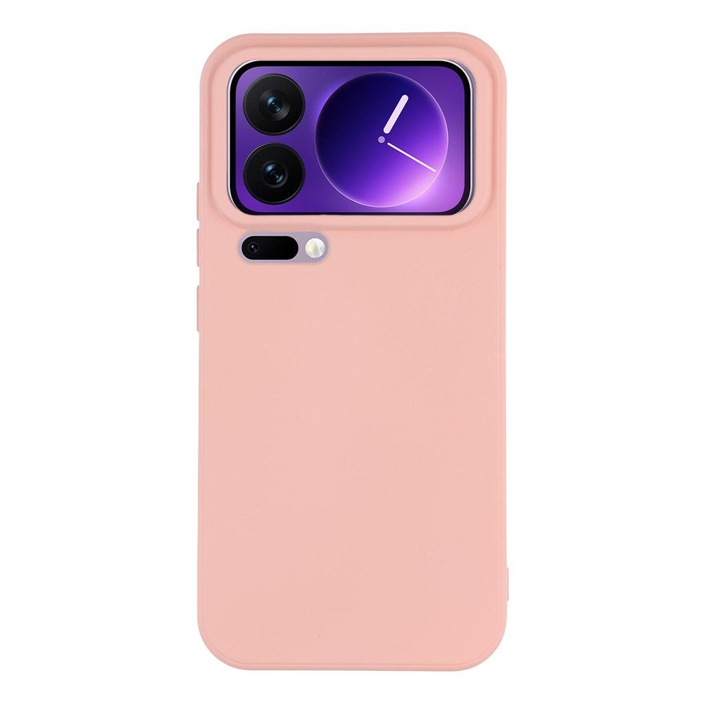 Xiaomi 17 Pro Amorus Fleksibelt Plastik Mobil Cover - Lyserød