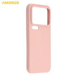 Xiaomi 17 Pro Amorus Fleksibelt Plastik Mobil Cover - Lyserød