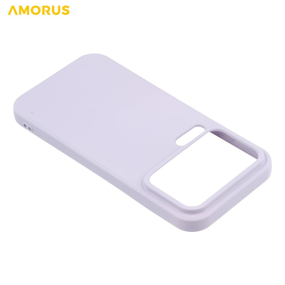 Xiaomi 17 Pro Amorus Fleksibelt Plastik Mobil Cover - Lilla