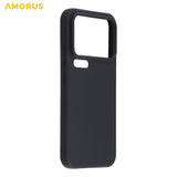 Xiaomi 17 Pro Amorus Fleksibelt Plastik Mobil Cover - Sort