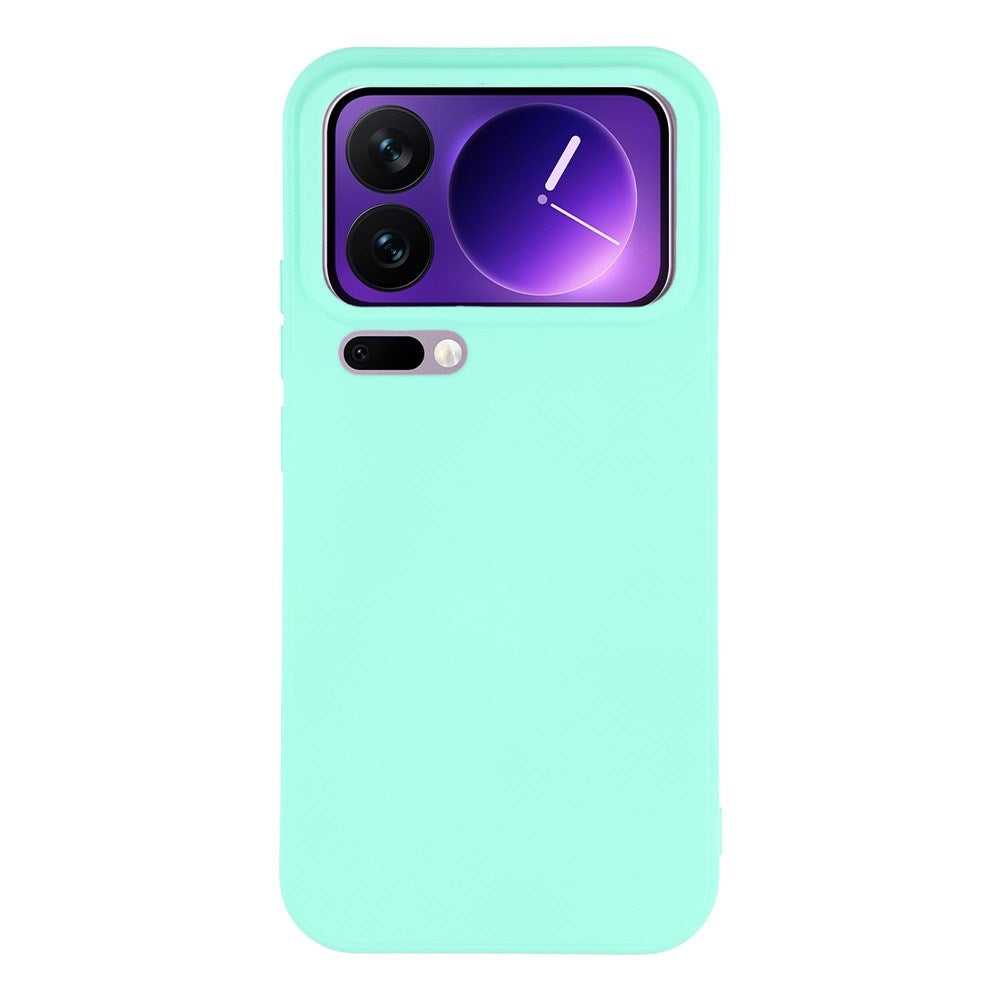 Xiaomi 17 Pro Amorus Fleksibelt Plastik Mobil Cover - Turkis
